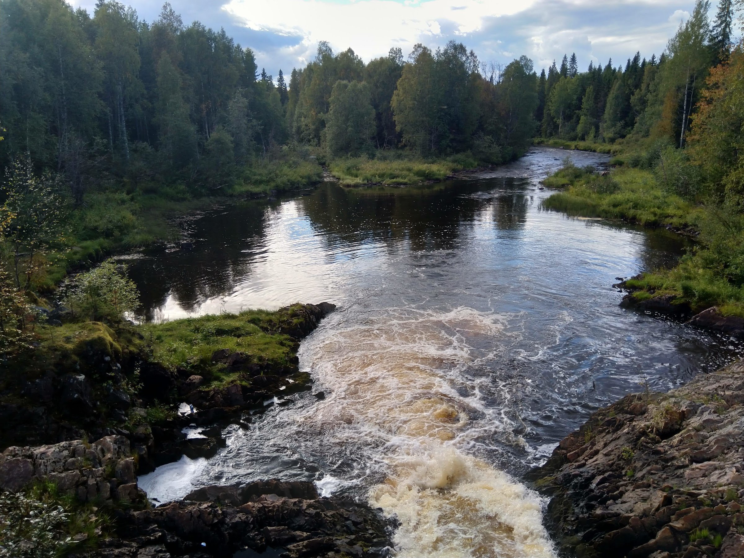 Myllyköngäs Waterfall